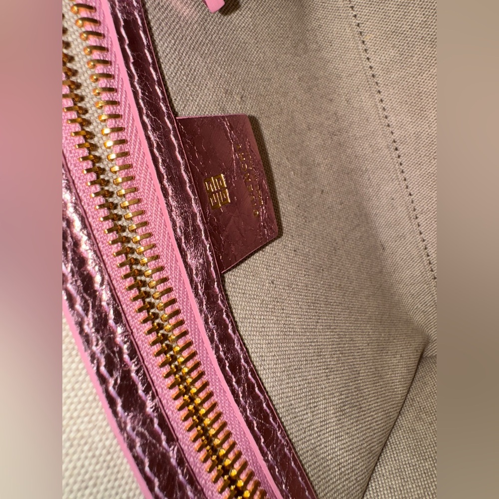 Givenchy Pink Satchel Bag with Metallic Finish - Picture 5 of 6
